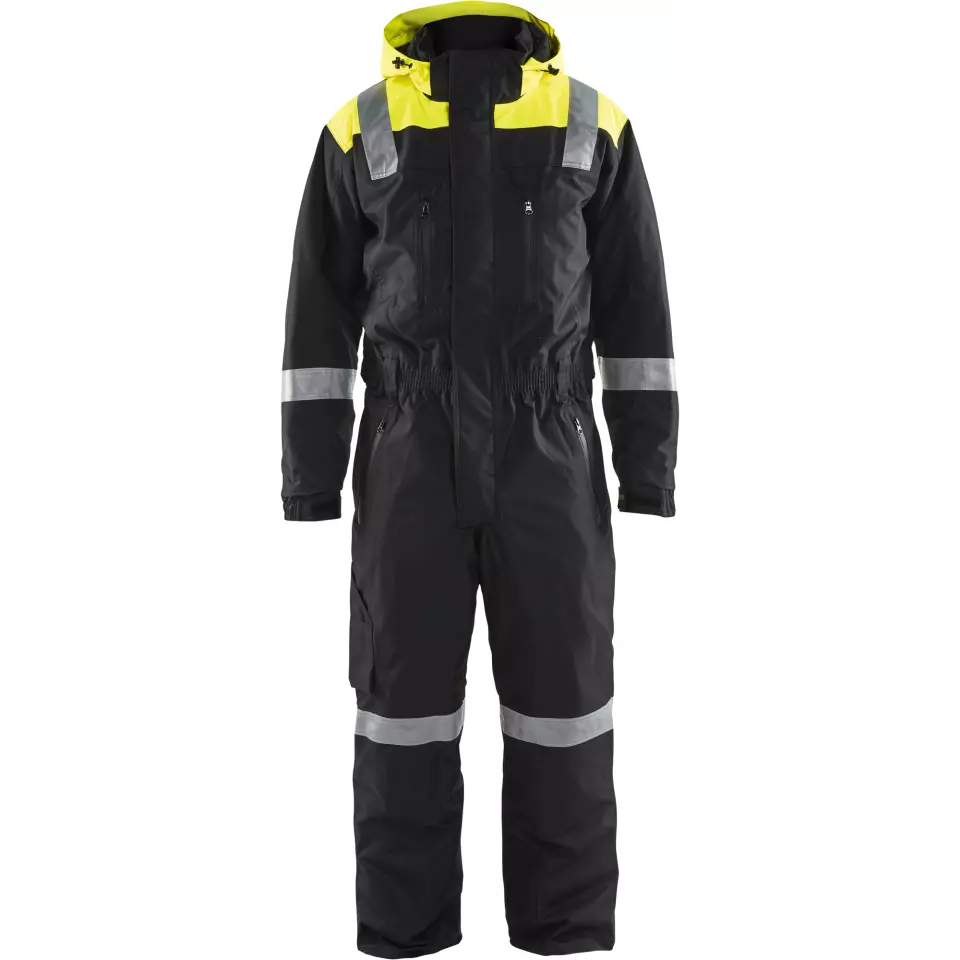 Blåkläder 678719779933, Winter Coverall, Black/Yellow, image 1, gallery thumbnail