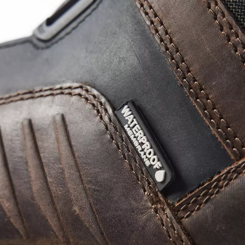 **Waterproof** keeps your feet dry and comfortable through slush, snow, and long winter shifts.