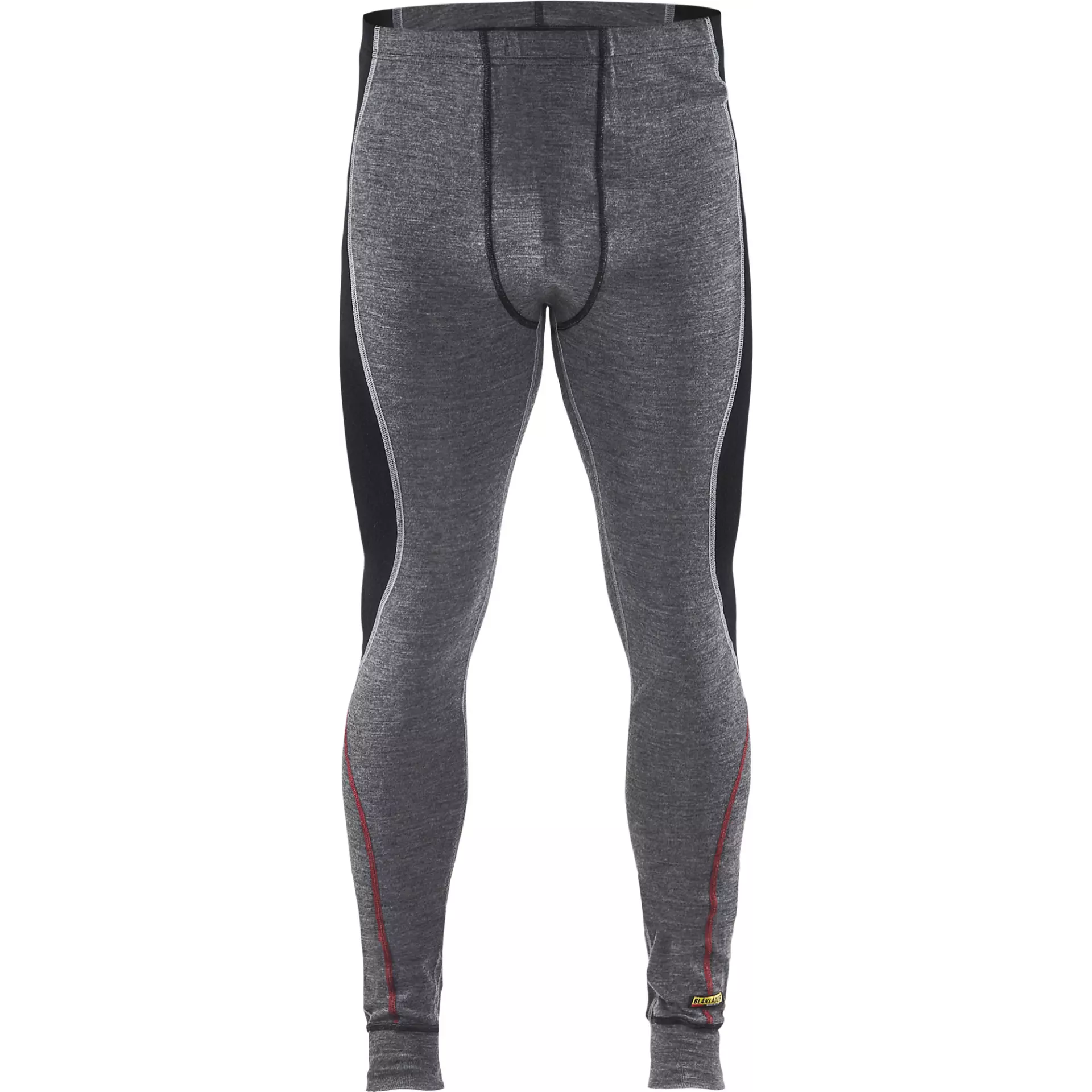 Blåkläder 184517369699, XWARM Pitkät alushousut, 100% merinovilla, harmaa/musta, image 1