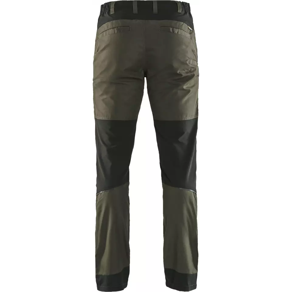 Blåkläder 145618454599, Stretch Work Pants, Olive Green/Black, image 4, gallery thumbnail