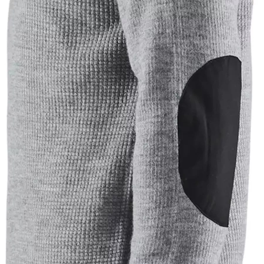 **Reinforced Shoulders and Elbows** withstand daily wear so your sweater stays durable and reliable.