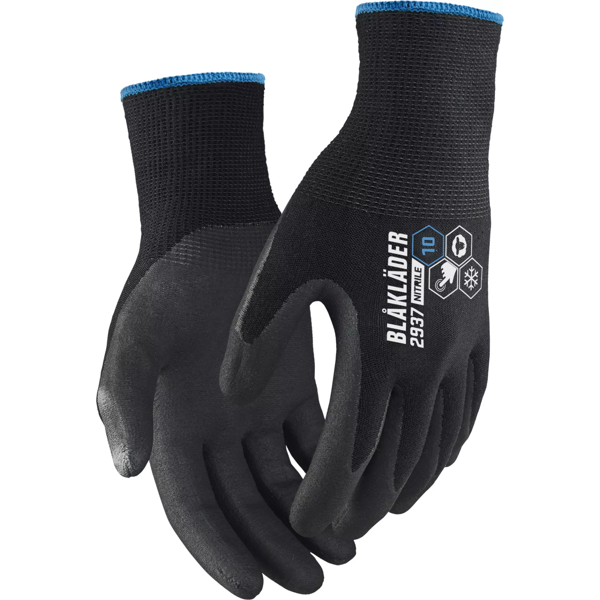 Blåkläder 293714129900, Supreme Warm Light Winterarbeitshandschuh, Schwarz