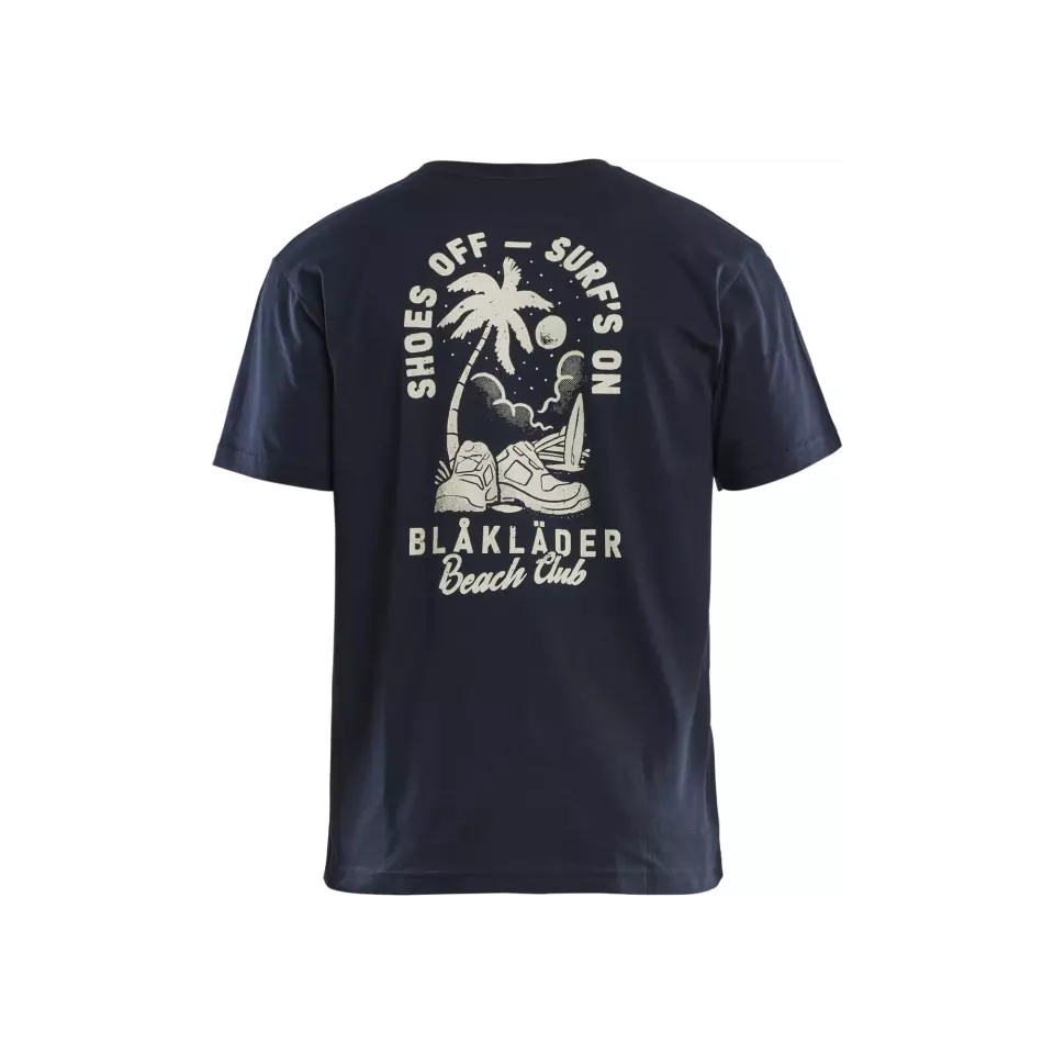 Blåkläder 941910428600, Beach Club t-shirt, mörkblå, image 2, gallery thumbnail