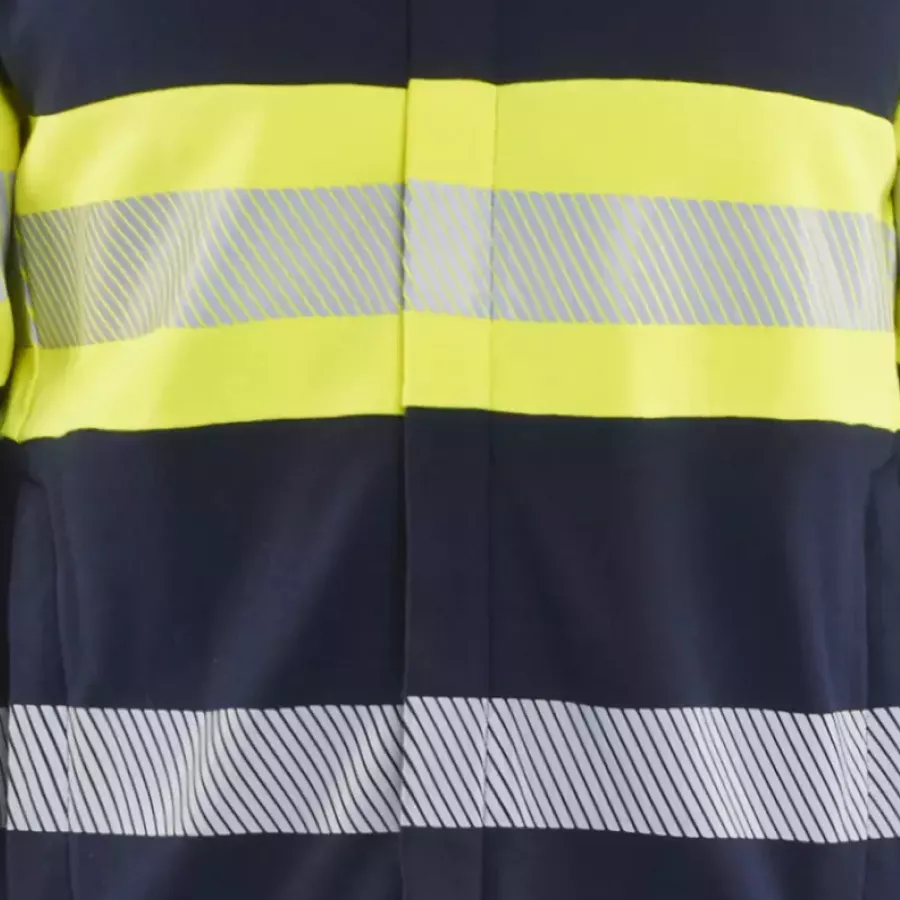 **Segmented Reflective Tapes** enhance your visibility with flexible comfort that never restricts your motion.