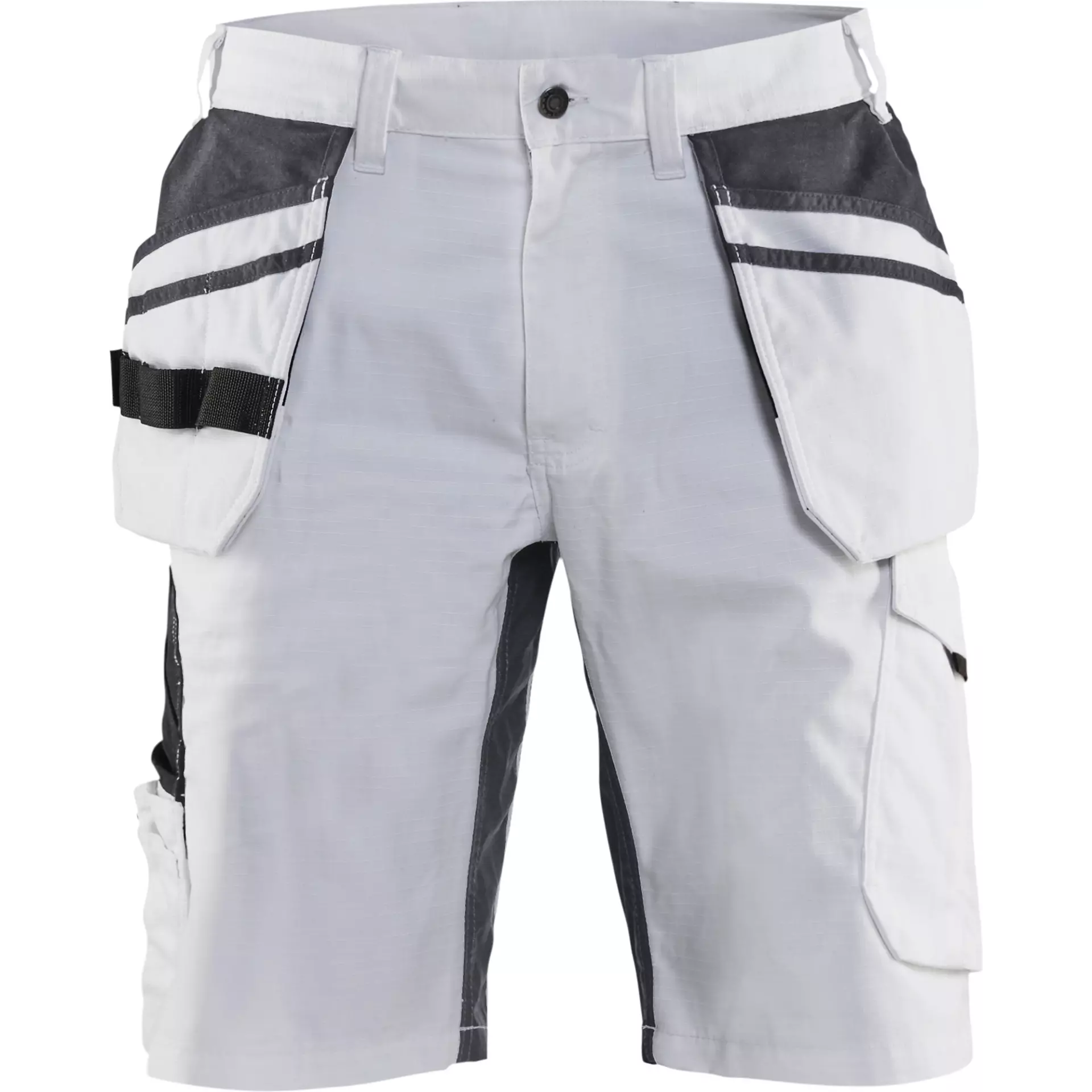 Blåkläder 109913301098, Painter's Stretch Holster Shorts, White/Dark Grey