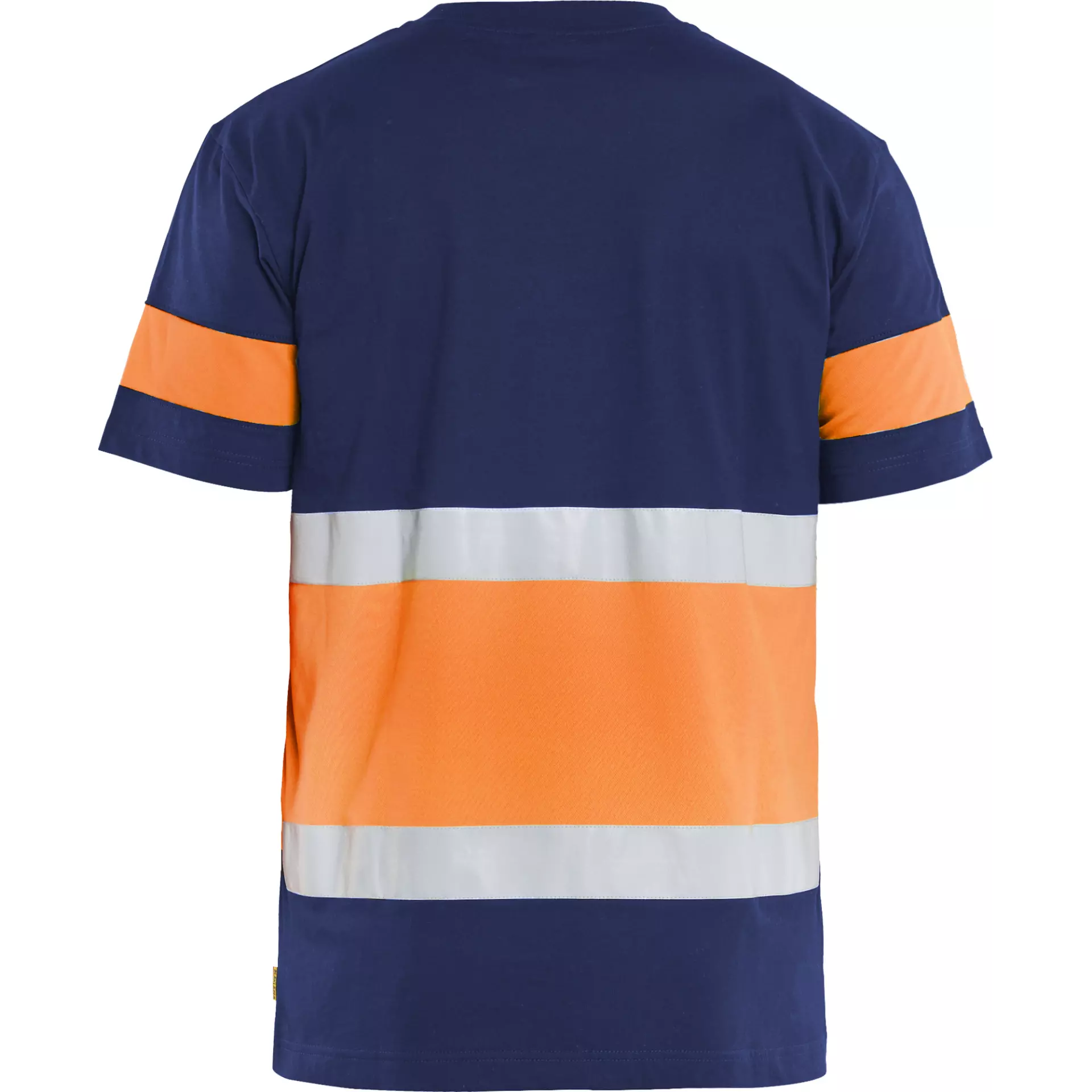 Blåkläder 338710308853, High-Vis T-Shirt, Navy Blue/Hi-Vis Orange, image 4
