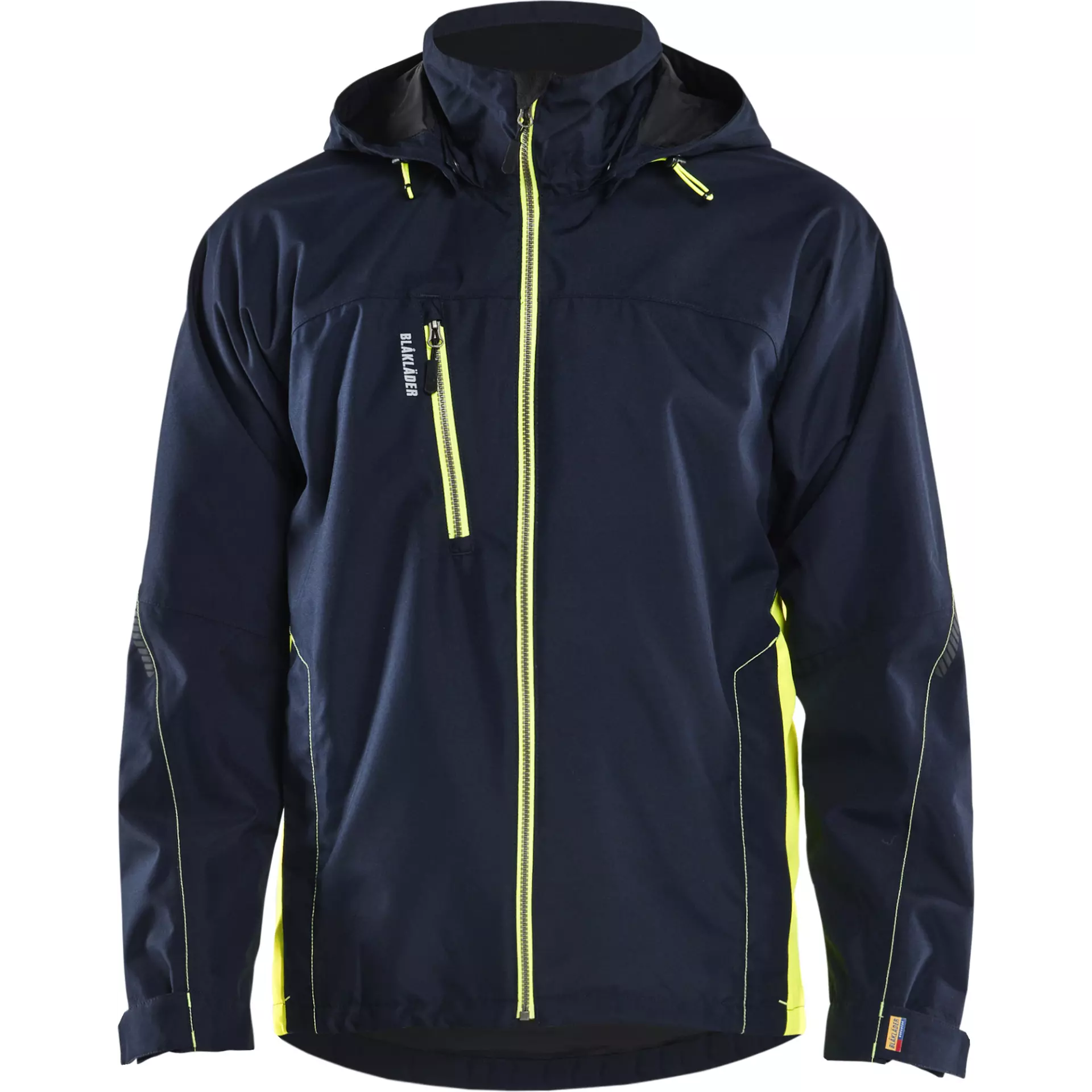 Blåkläder 479019778633, Shell-Jacke, Dunkelblau/Gelb