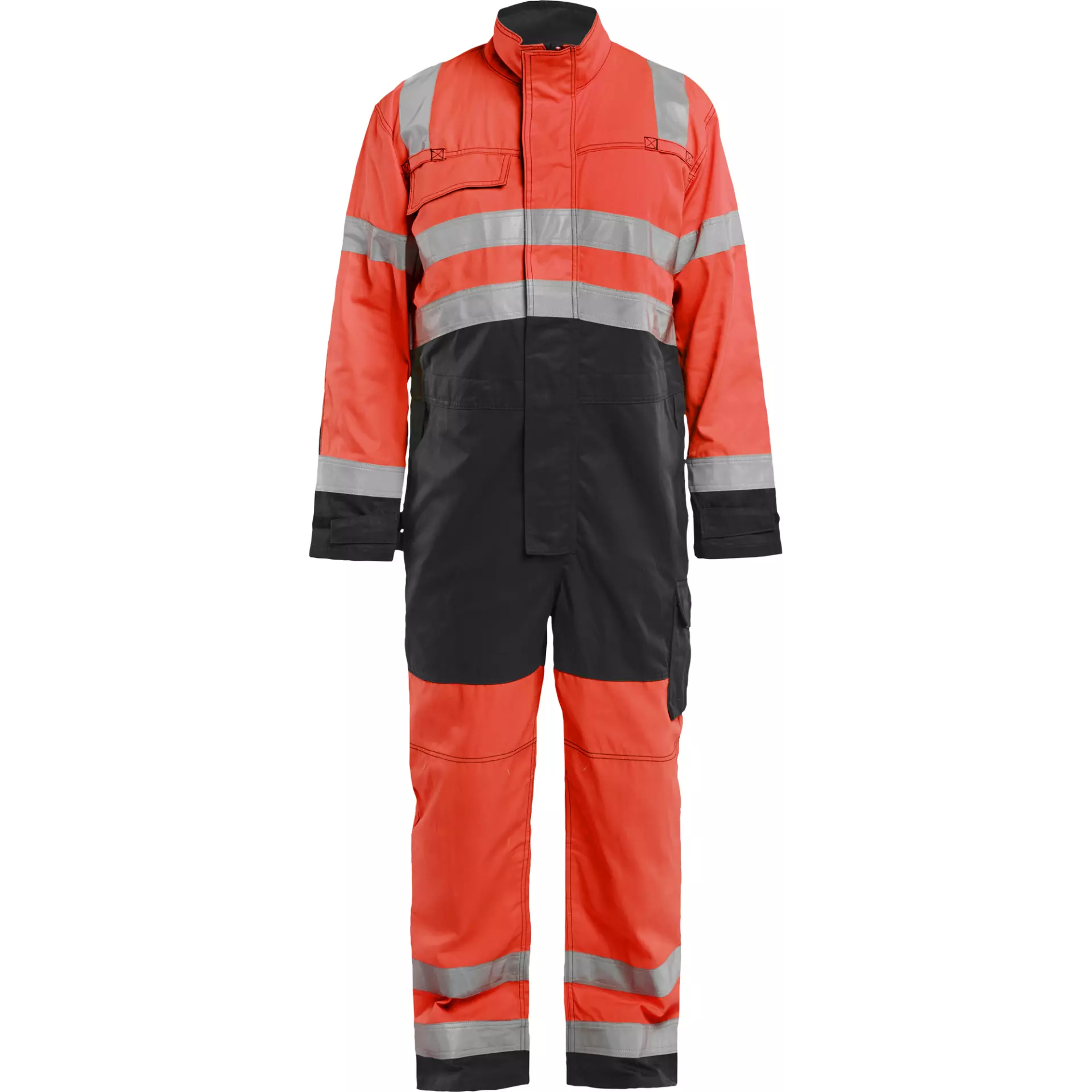 Blåkläder 637318045599, High-Vis Coverall, Red/Black