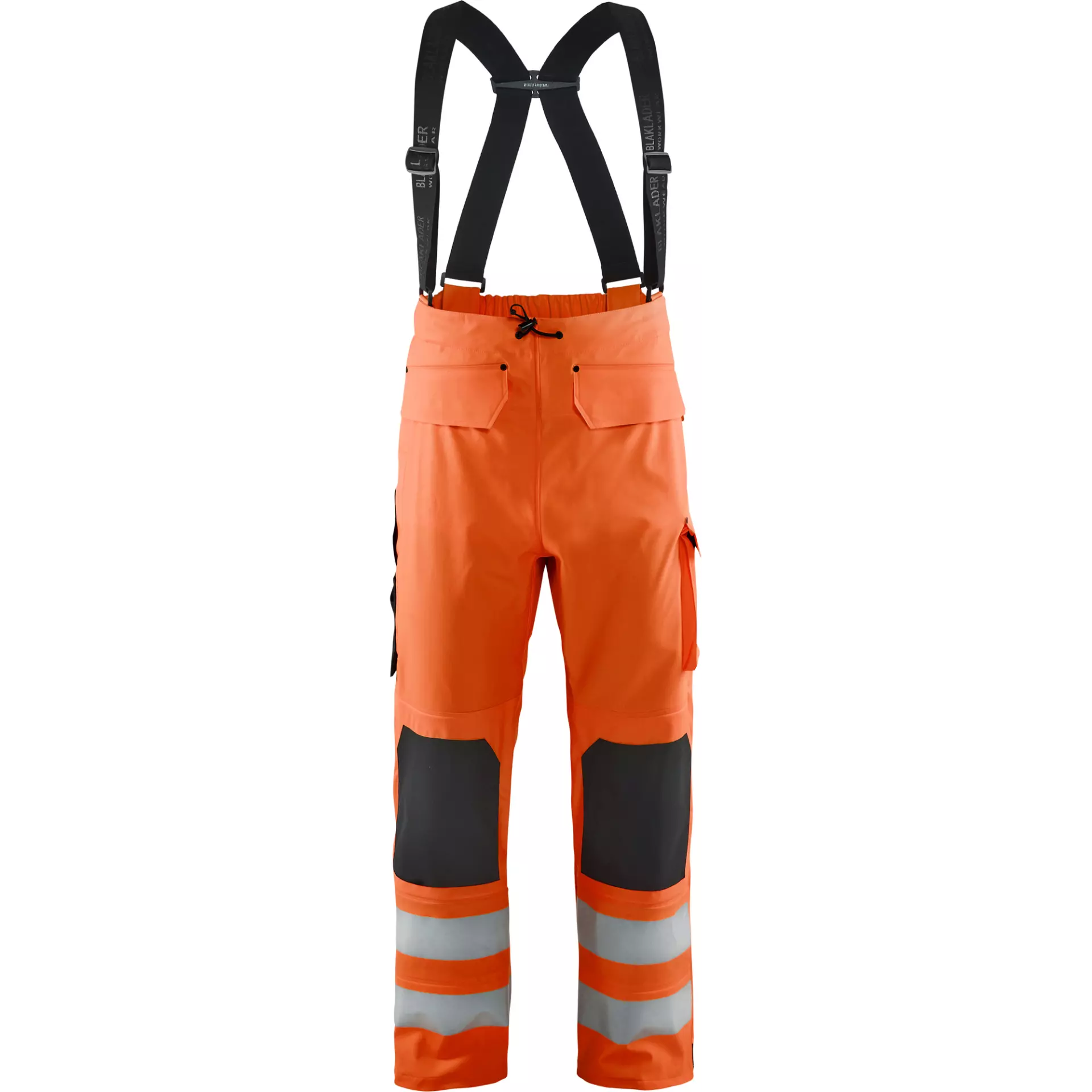 Blåkläder 130620055300, Warnschutz-Regenhose, Klasse 3, Warnorange