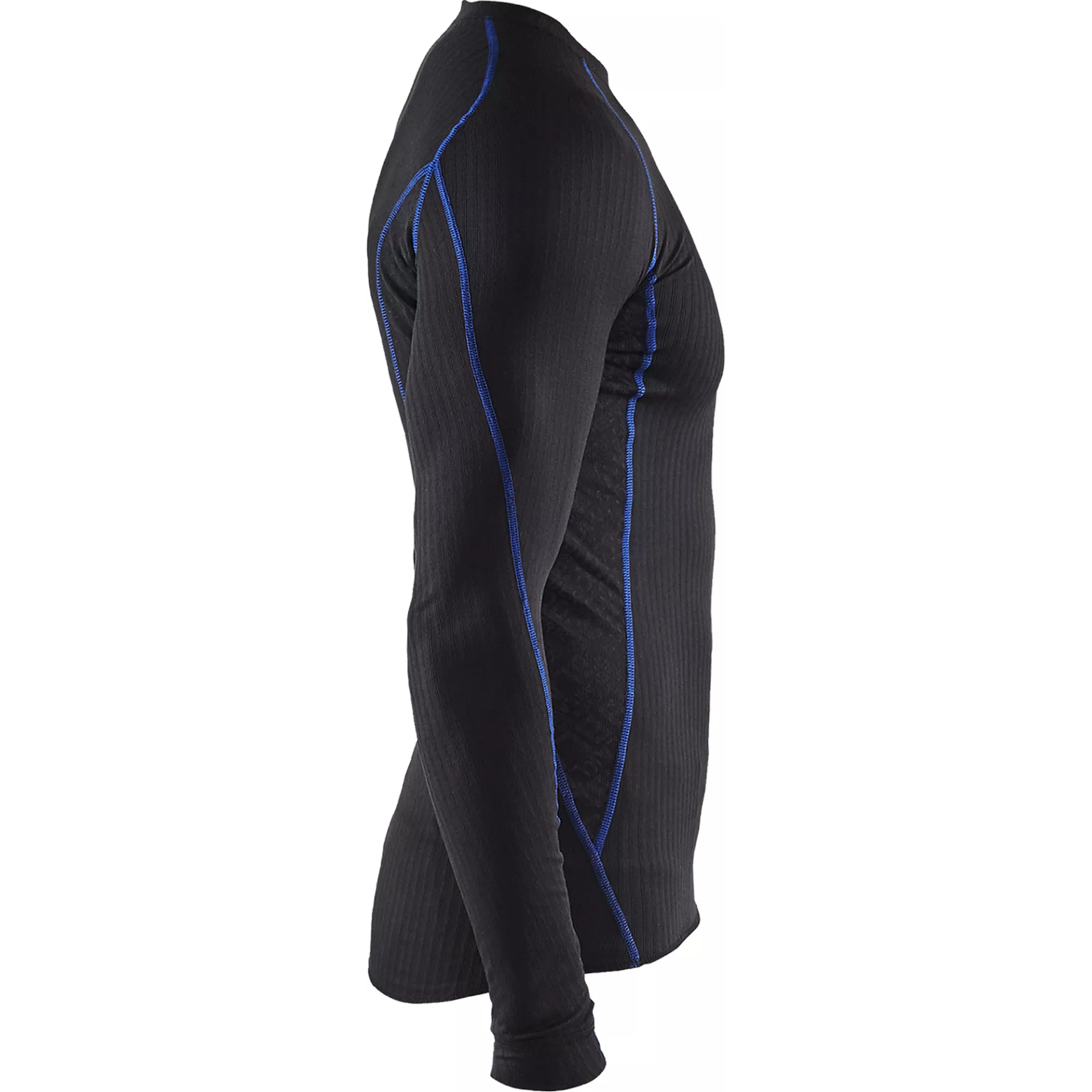 Blåkläder 470317079985, Base Layer Shirt - Light, Black/Medium Blue, image 2