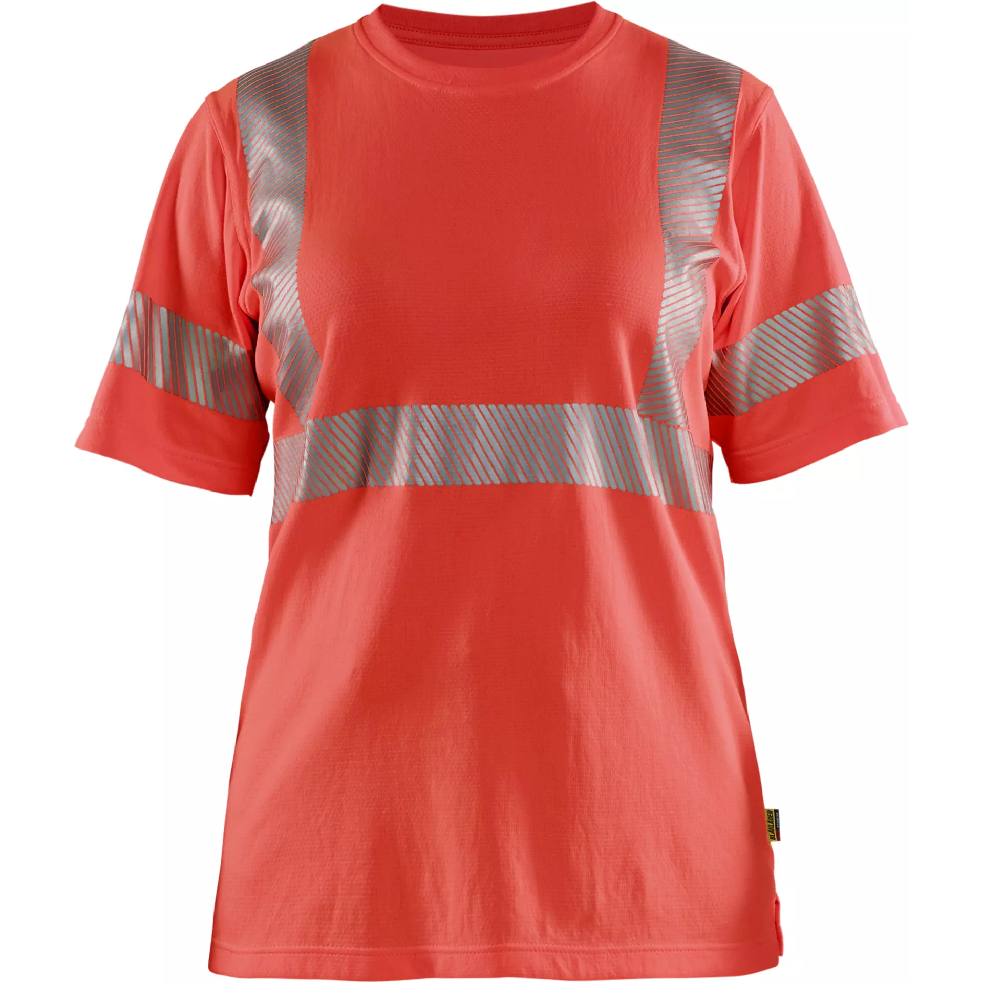 Blåkläder 350225375500, Damen High-Vis T-Shirt, Warnrot