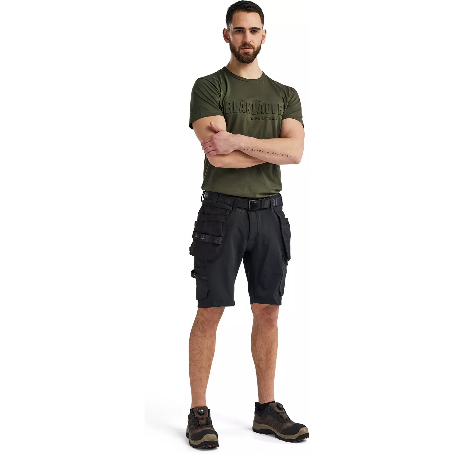 Blåkläder 170216459900, Holster Shorts, 4-Way Stretch, Black, image 5