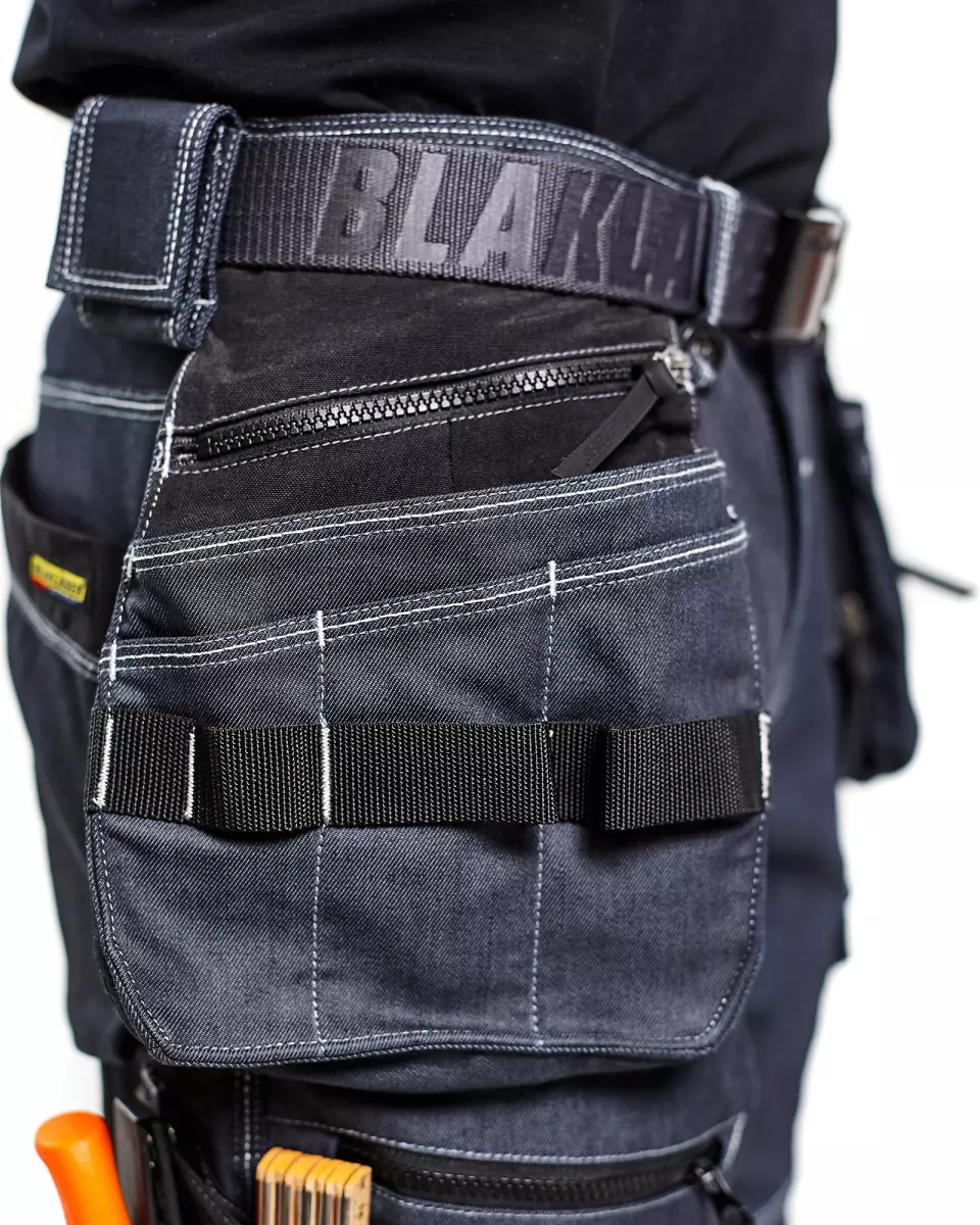 Blåkläder 199211418999, X1900 Stretch Holster Shorts, Navy Blue/Black, image 6, gallery thumbnail