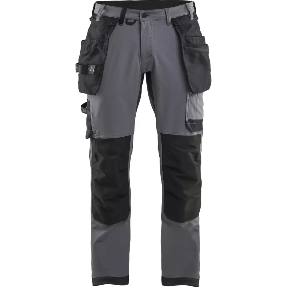 Blåkläder 172016459699, Holster Pants, 4-Way Stretch, Gray/Black, image 1, gallery thumbnail