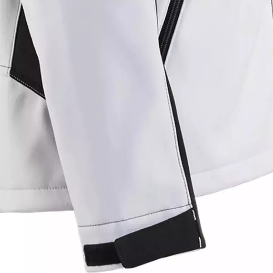 **Verstellbare Klettbündchen** ermöglichen die Feinabstimmung der Passform für besseren Komfort und Schutz.