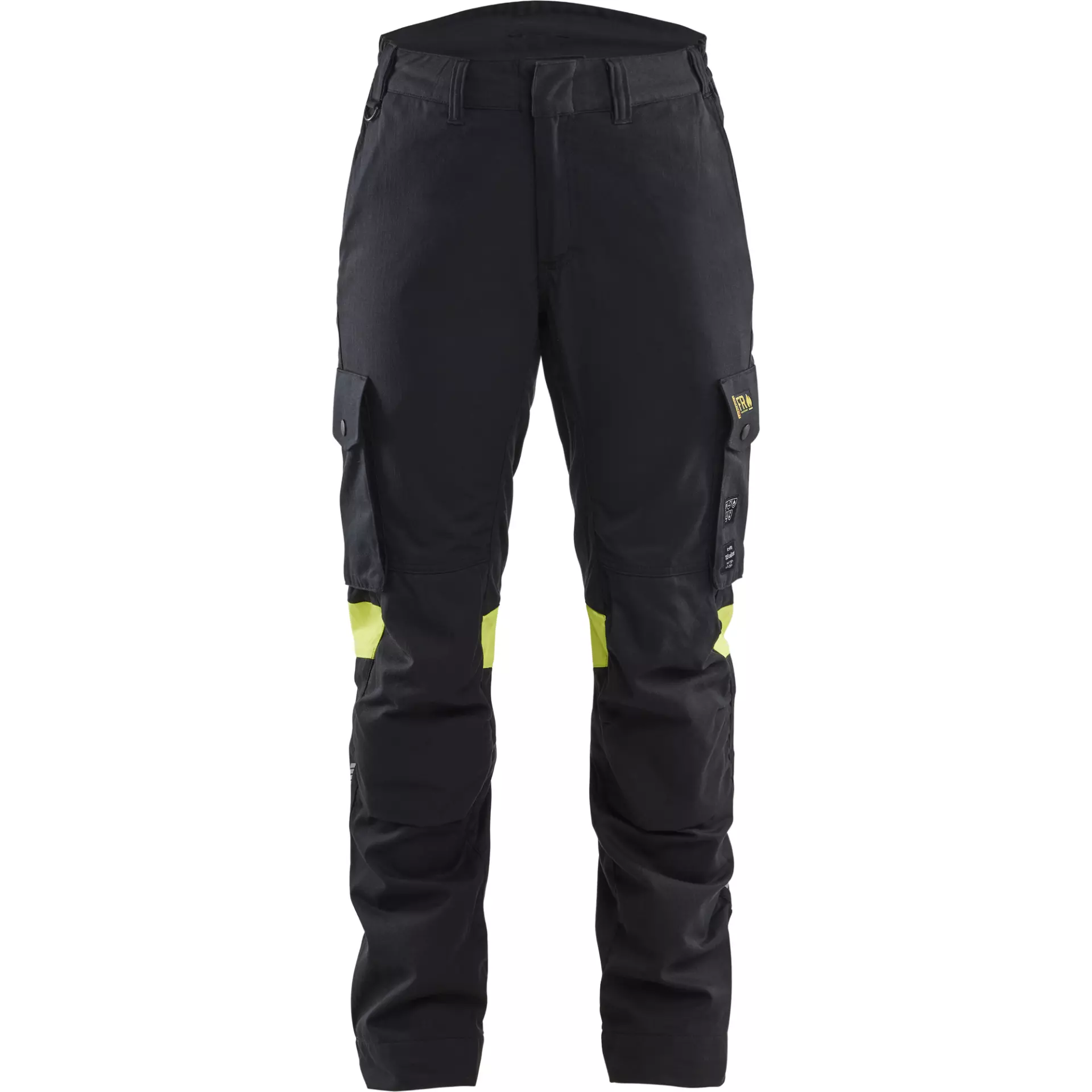 Blåkläder 710715129933, Women's Trousers With Inherent Flame Protection, Black/Yellow