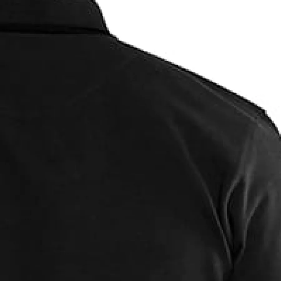 **Reinforced Neck and Shoulder** Seams provide lasting durability so the shirt keeps its shape wear after wear.