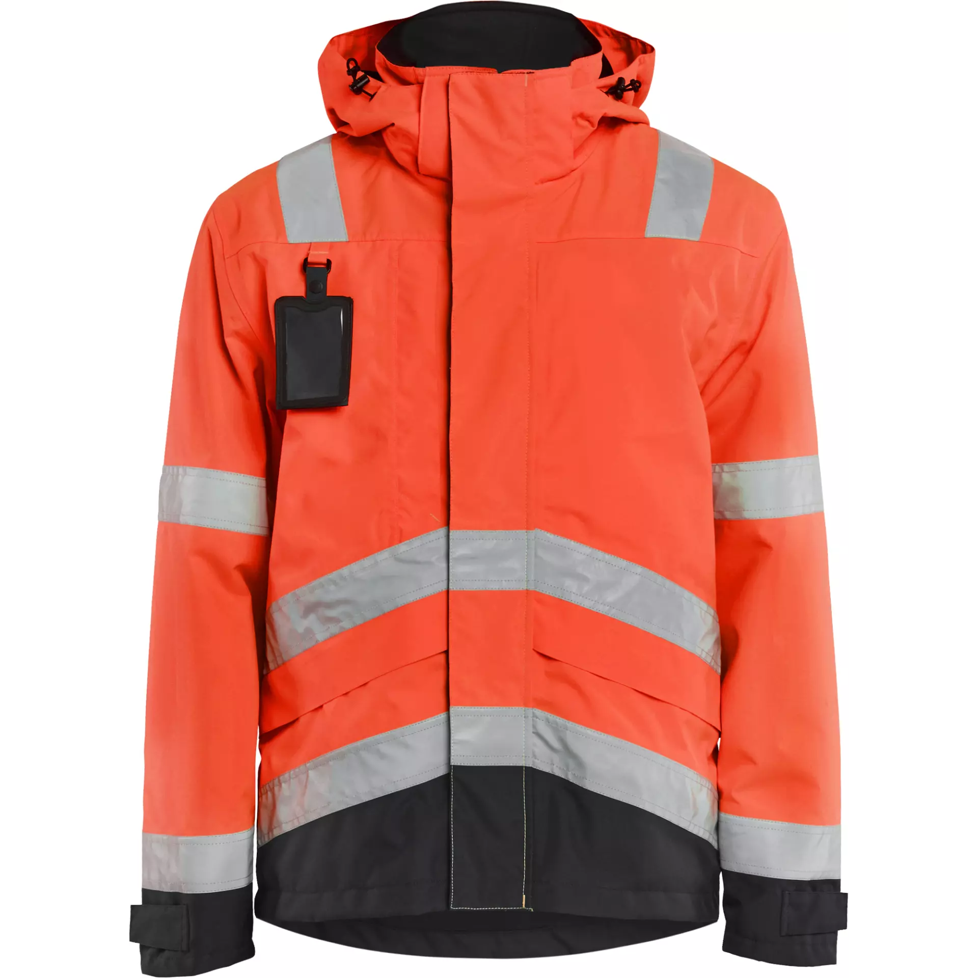 Blåkläder 483719775599, High-Vis Shell Jacket, High Vis Red/Black