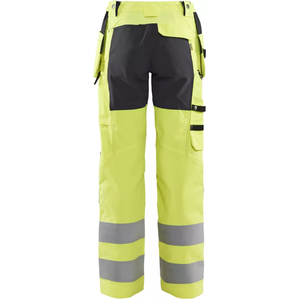 Blåkläder 716318113399, Women's Hi-Vis Holster Pants, Stretch, Hi-Vis Yellow/Black, image 4, gallery thumbnail