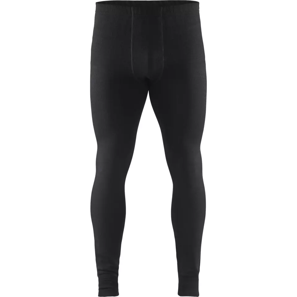 Blåkläder 189417069900, XWARM Pitkät alushousut, 70% merinovilla, musta, image 1, gallery thumbnail