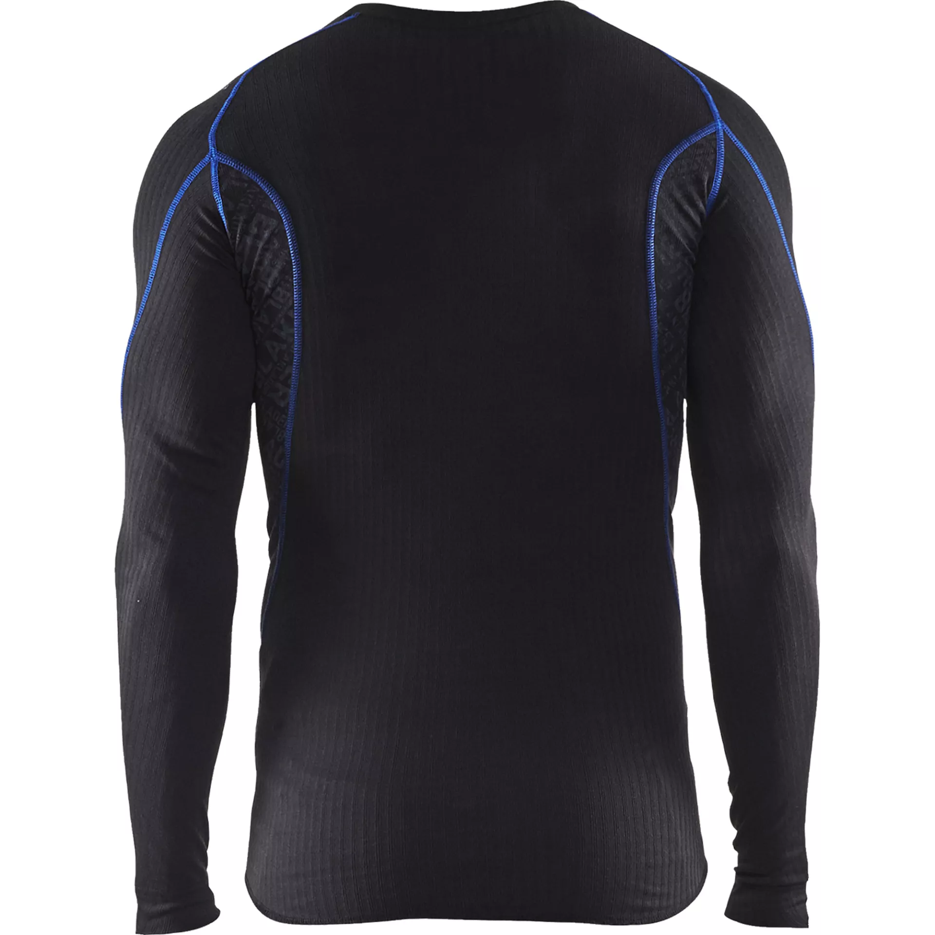 Blåkläder 470317079985, Base Layer Shirt - Light, Black/Medium Blue, image 4