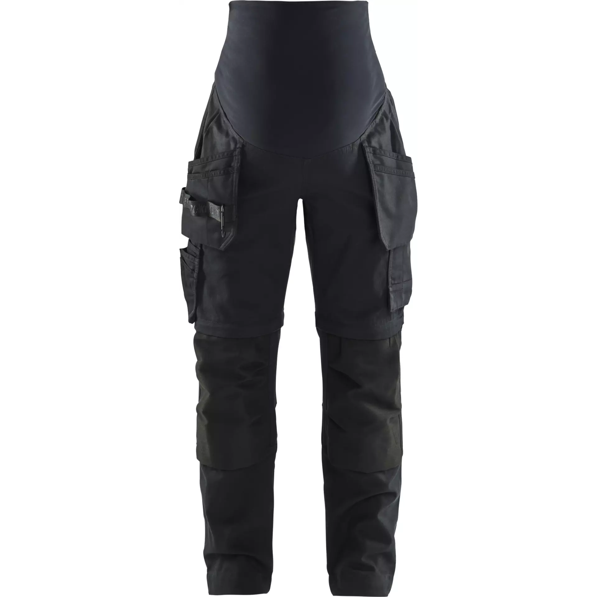 Blåkläder 710313449900, Maternity Trousers with Zip-Off Holster Pockets, Black