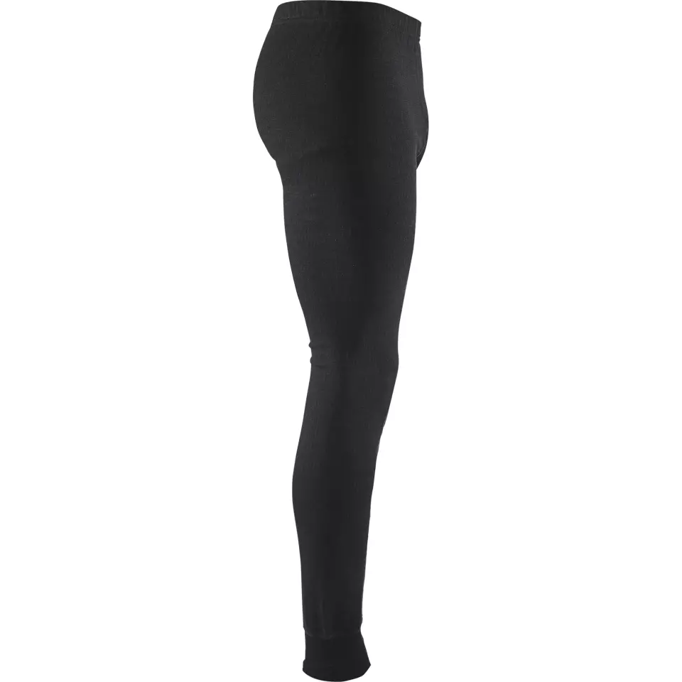 Blåkläder 189417069900, XWARM Pitkät alushousut, 70% merinovilla, musta, image 2, gallery thumbnail