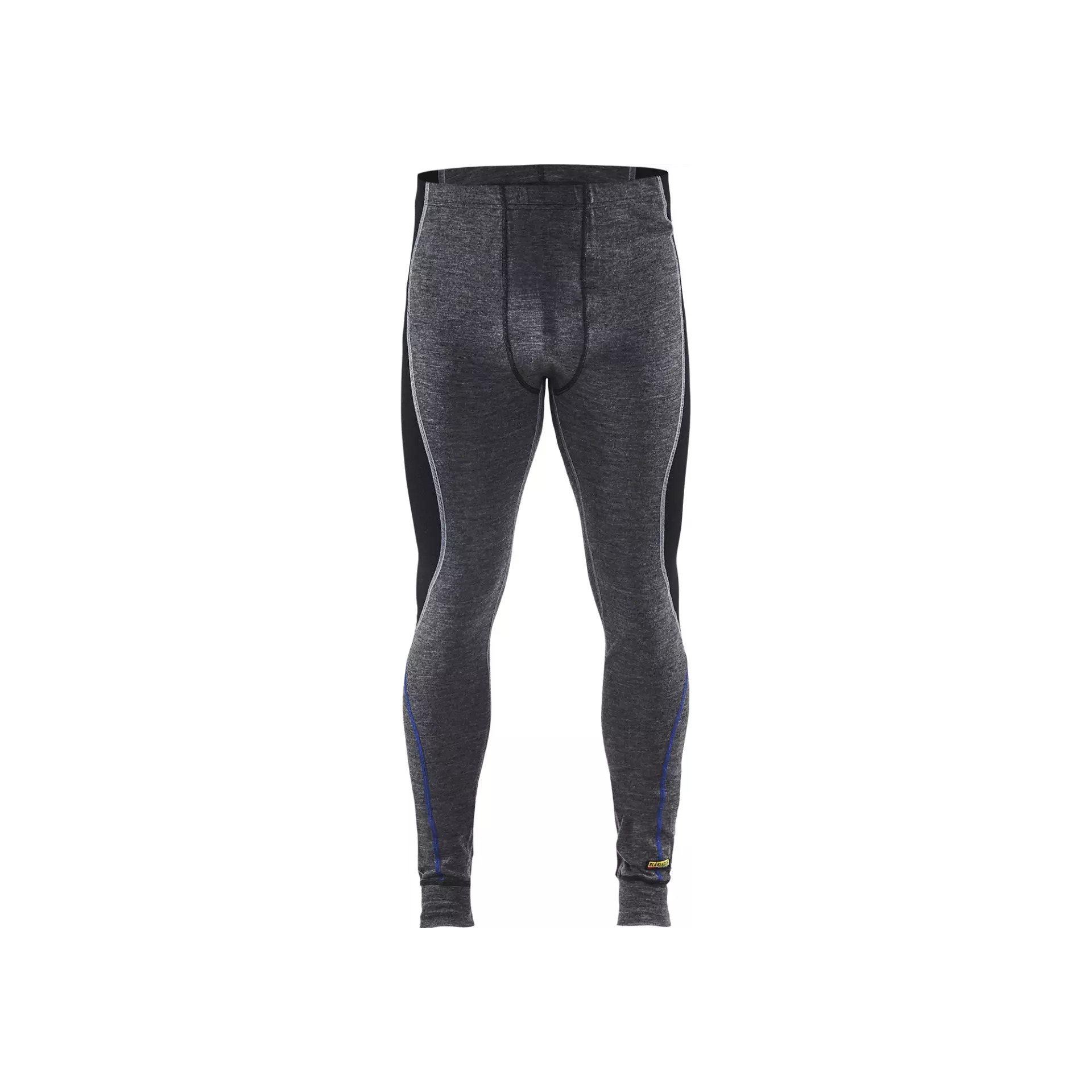 Blåkläder 184917329699, WARM Long Base Layer Pants, 100% Merino Wool, Gray/Black, image 1