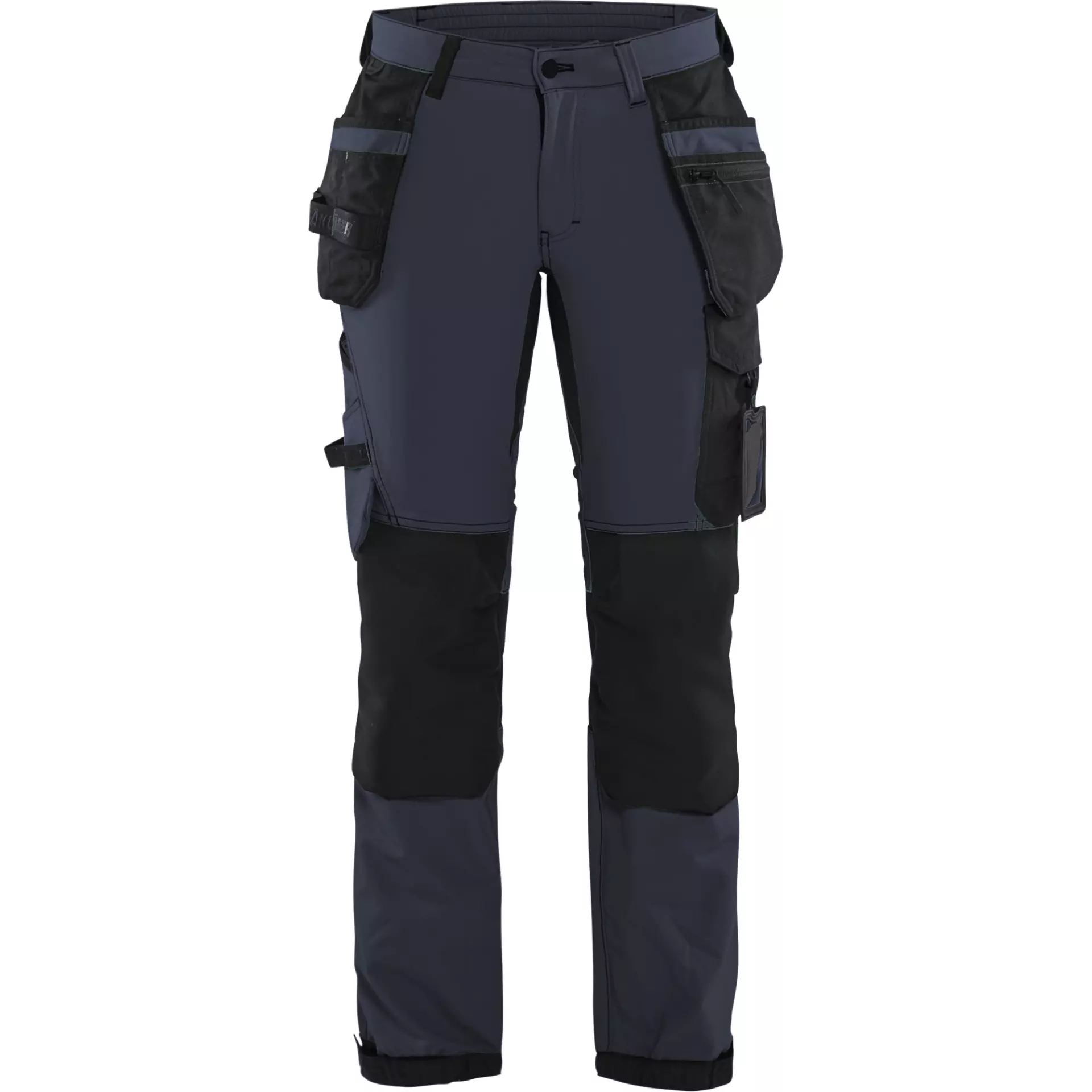 Blåkläder 719216458699, Naisten riipputaskuhousut 4-way-stretch, tummansininen/musta