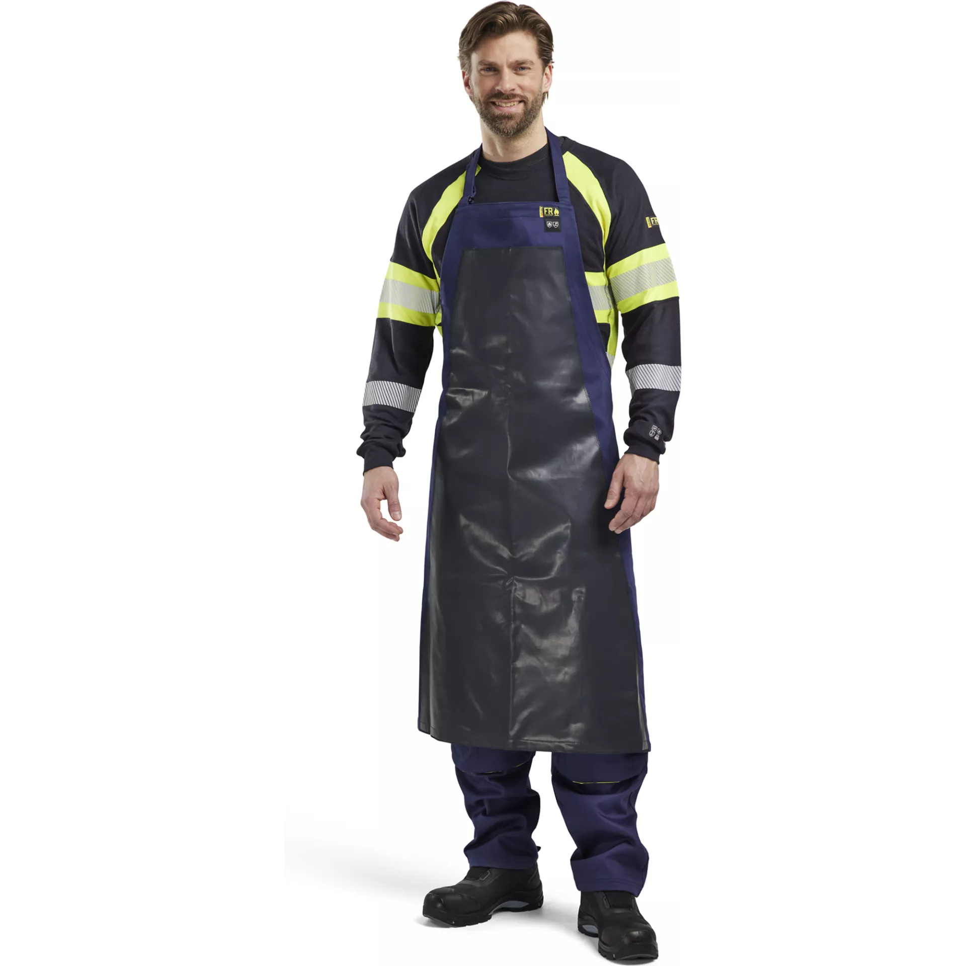 Blåkläder 306115018900, Welding Apron, Navy Blue, image 2