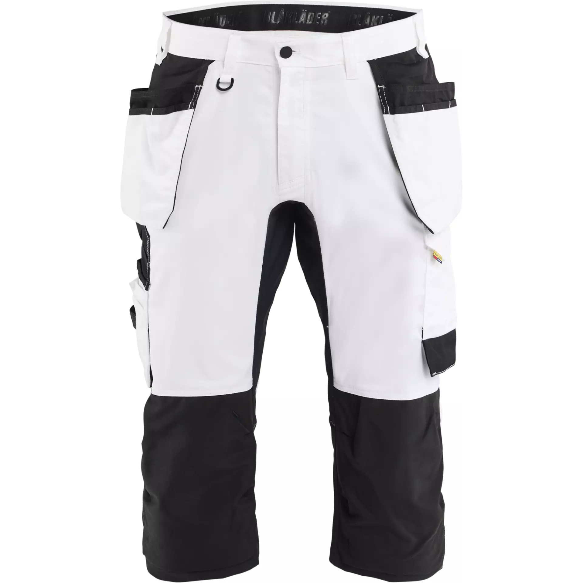 Blåkläder 177418321099, Stretch Painter Pirate Pants, White/Black
