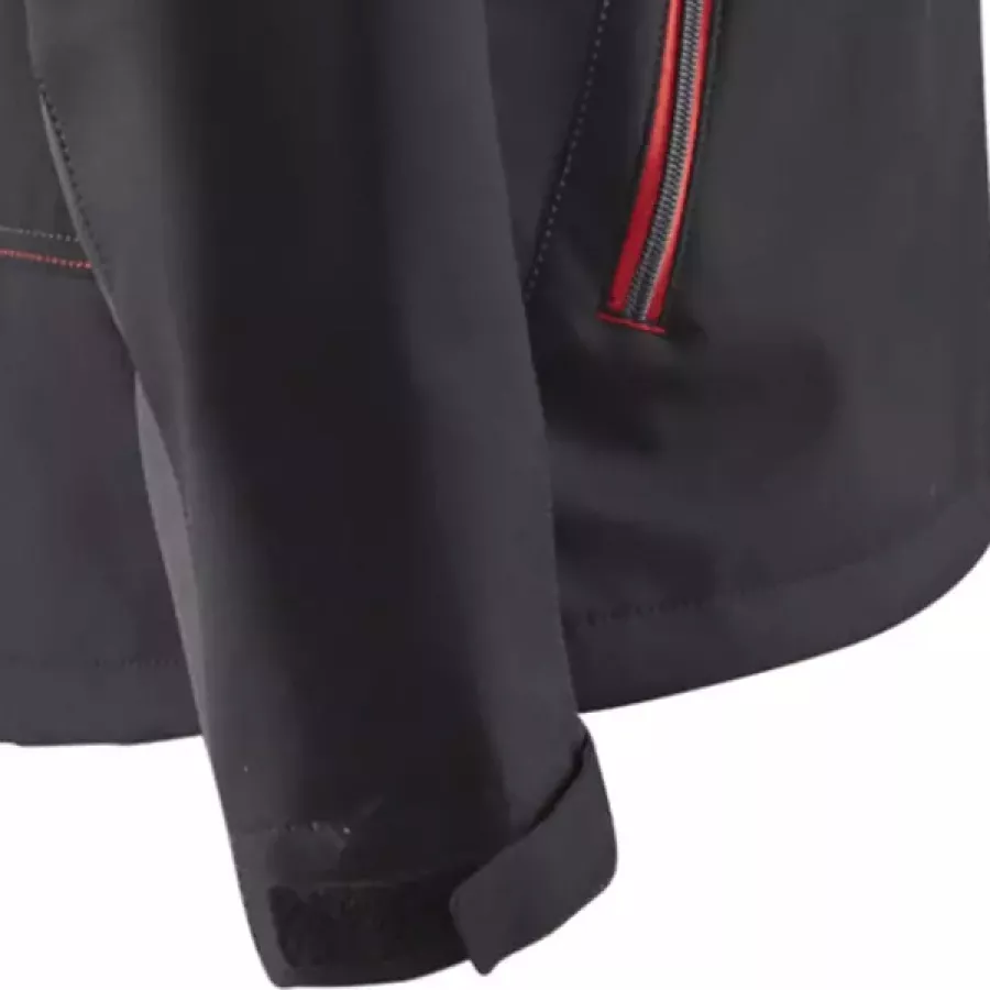 **Verstellbare Klettbündchen** ermöglichen die Feinabstimmung der Passform für besseren Komfort und Schutz.