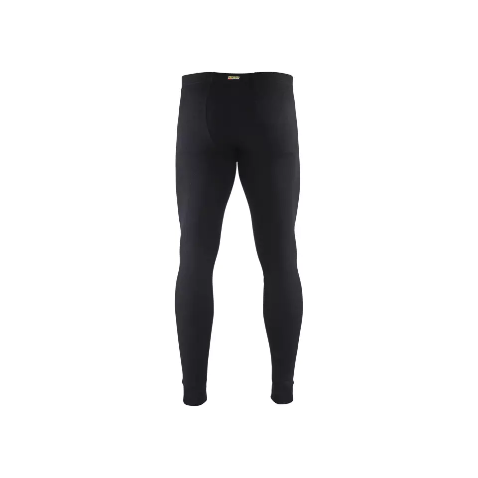 Blåkläder 189117059900, WARM Long Base Layer Pants, 50% Merino Wool, Black, image 3, gallery thumbnail