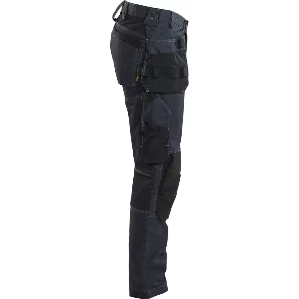 Blåkläder 175011418999, Stretch Holster Pants, Dark Blue/Black, image 2, gallery thumbnail