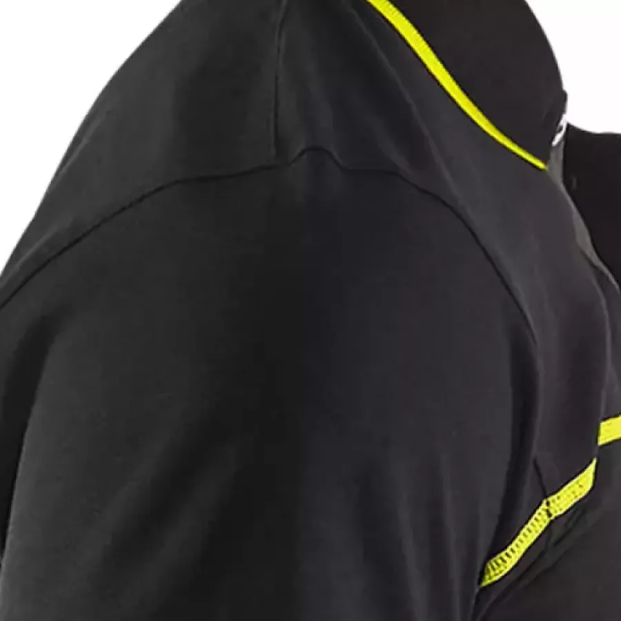 **Reinforced Neck and Shoulder** Seams provide lasting durability so the shirt keeps its shape wear after wear.