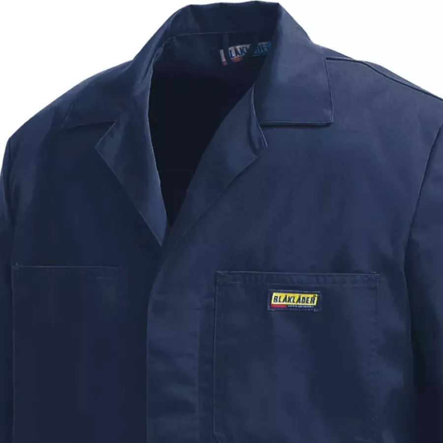 **Lapel Collar** gives you a clean, professional look with comfortable neckline shaping.