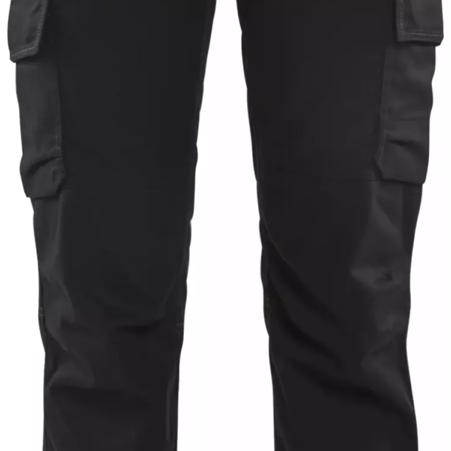 **Molded Knees** provide natural flexibility and protection when kneeling or bending.