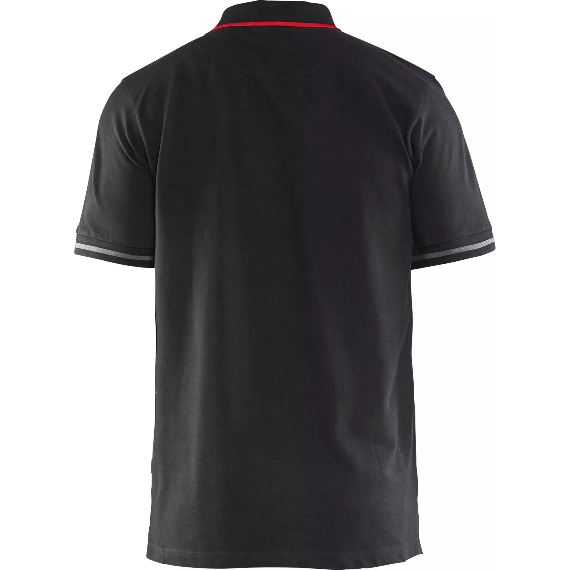 Blåkläder 338910509956, Polo Shirt, Black/Red, image 4
