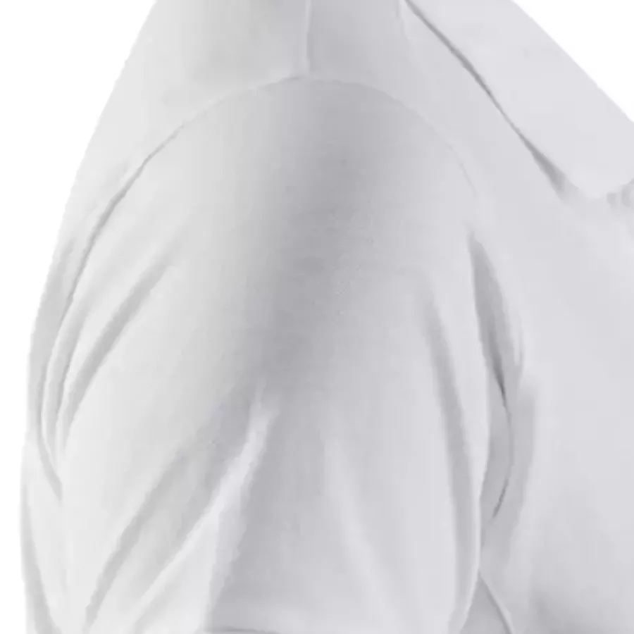 **Reinforced Neck and Shoulder Seams** provide lasting durability so the shirt keeps its shape wear after wear.