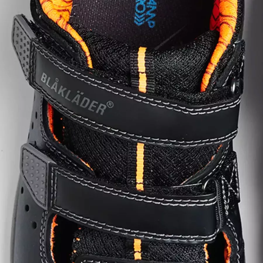 **Velcro Closure** lets you adjust the fit instantly for secure comfort all day.