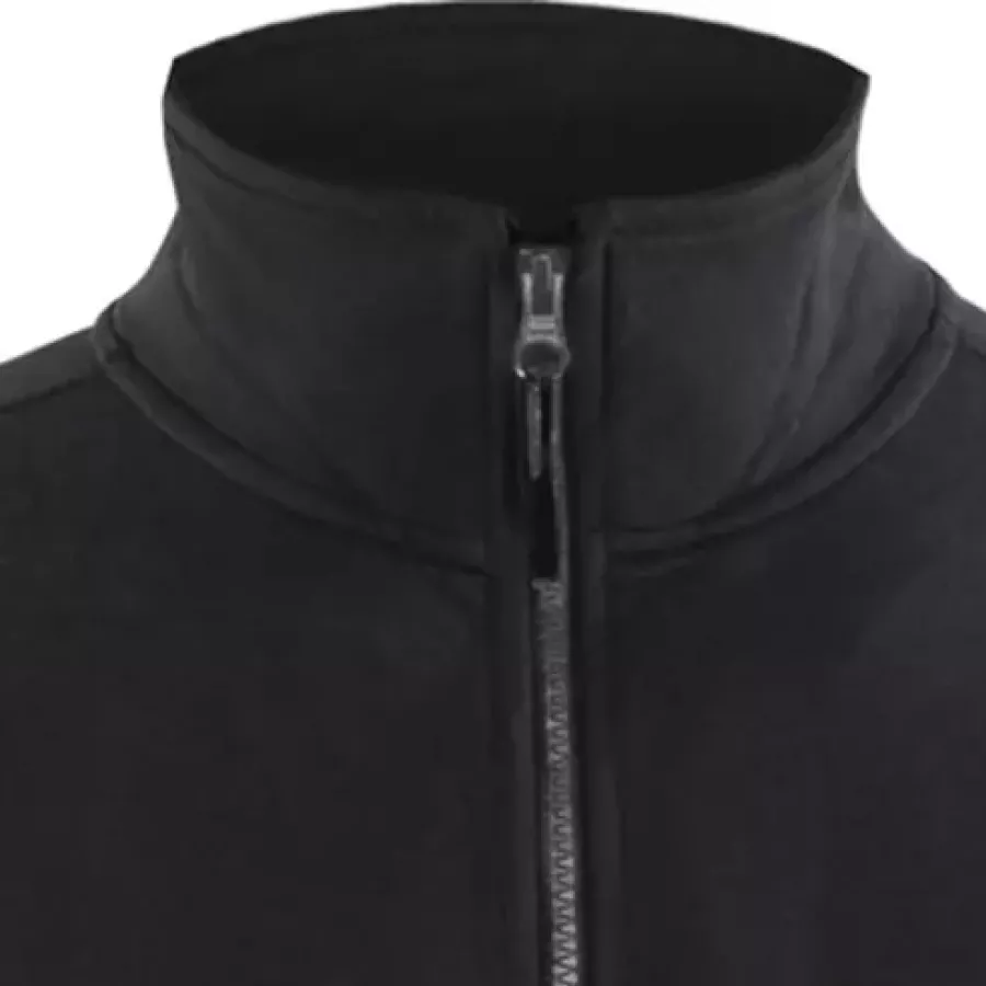 **High Collar** wraps your neck in warm, soft comfort that feels great on cooler days.