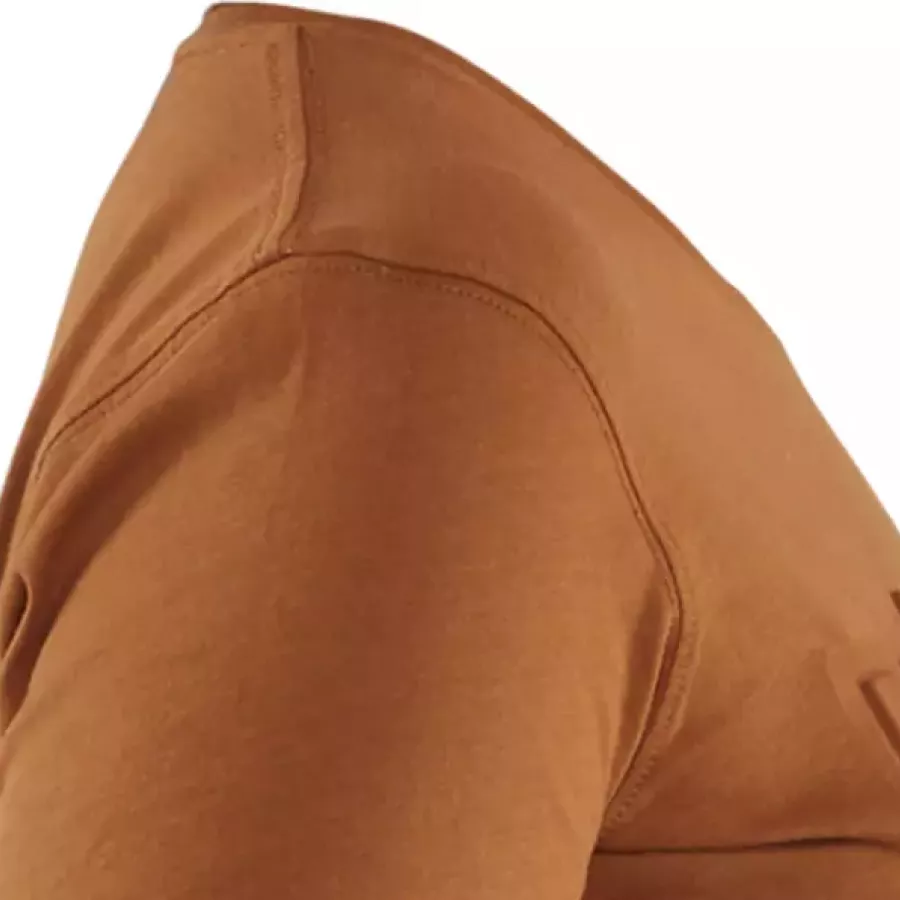 **Reinforced Shoulder and Neck Seams** add durability where you need it most, so your shirt lasts longer.