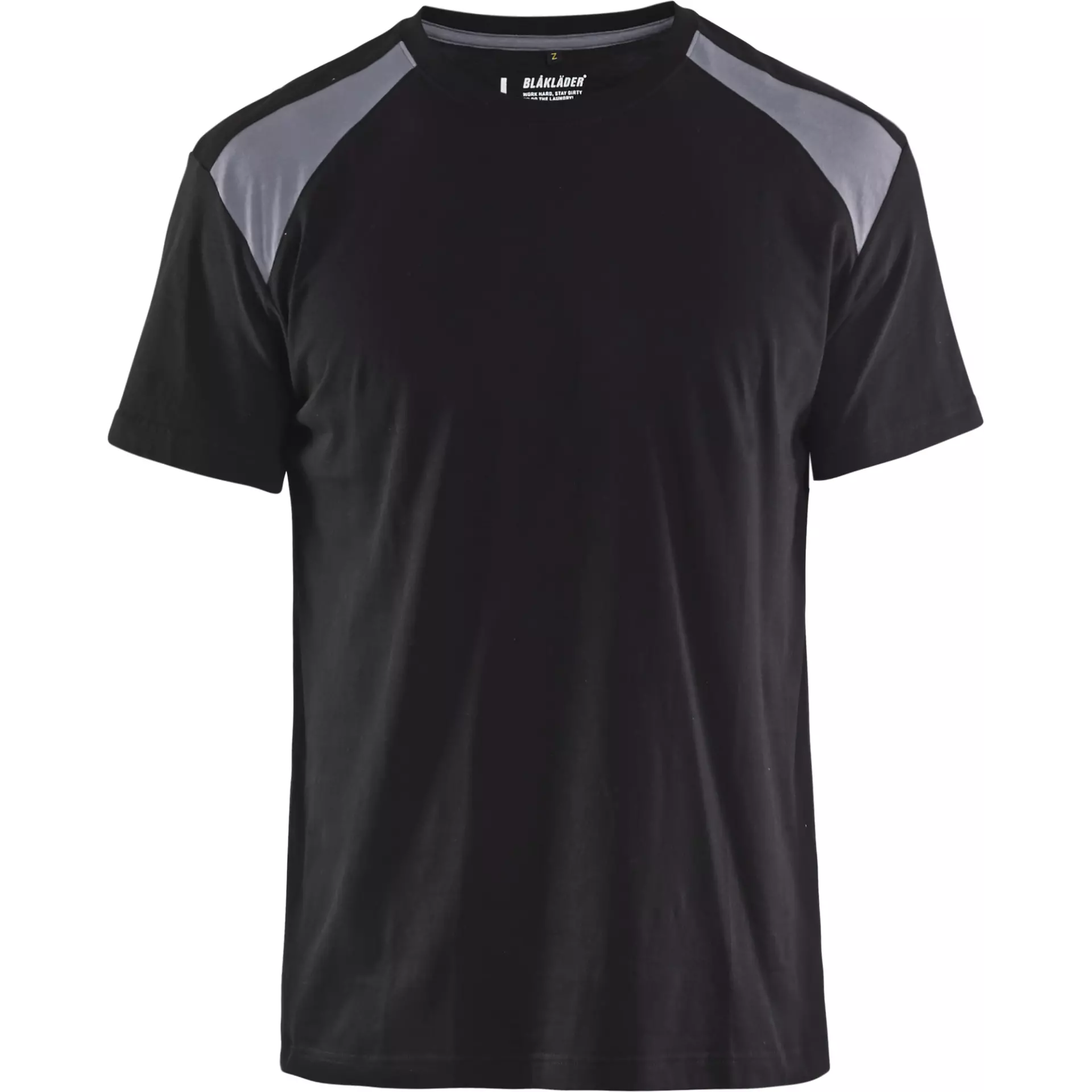 Blåkläder 337910429994, T-Shirt, Schwarz/Grau