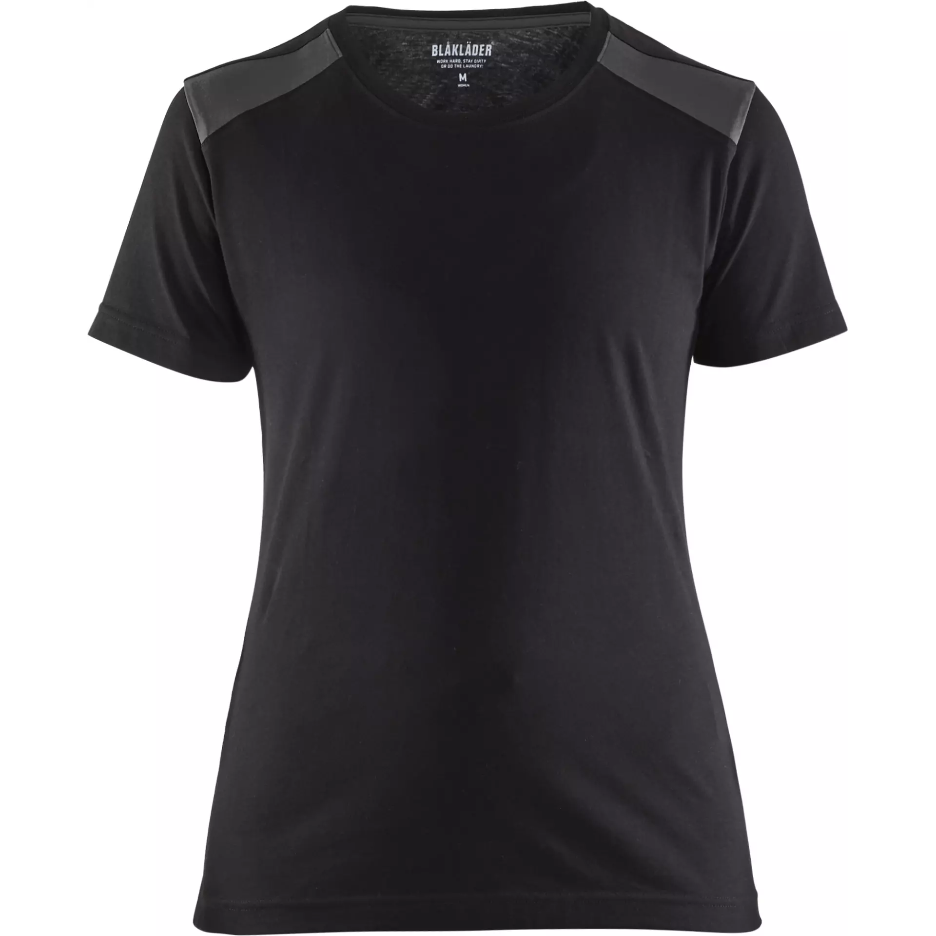 Blåkläder 347910429998, Damen T-Shirt, Schwarz/Dunkelgrau