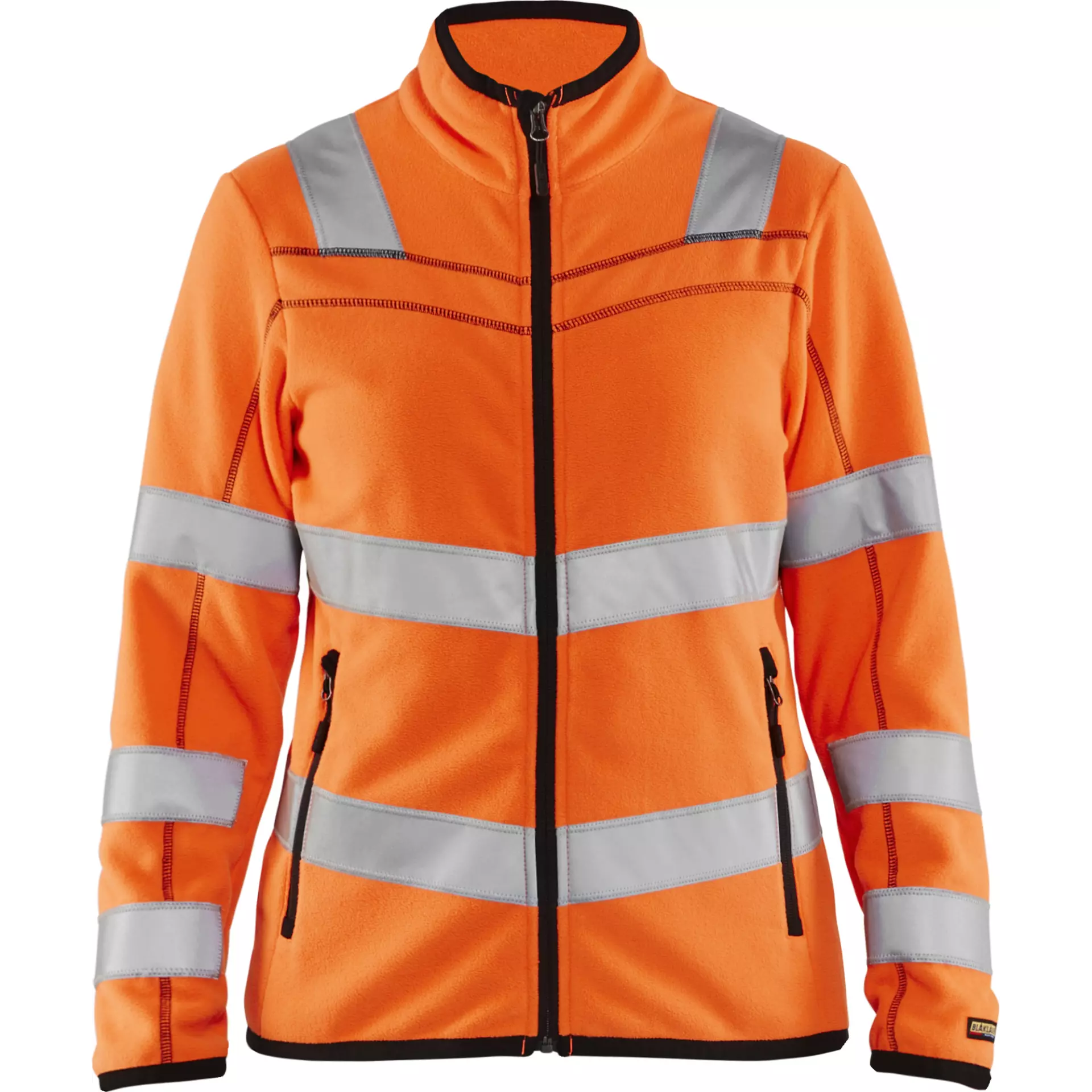 Blåkläder 496610105300, Damen High-Vis Microfleece-Jacke, Warnorange