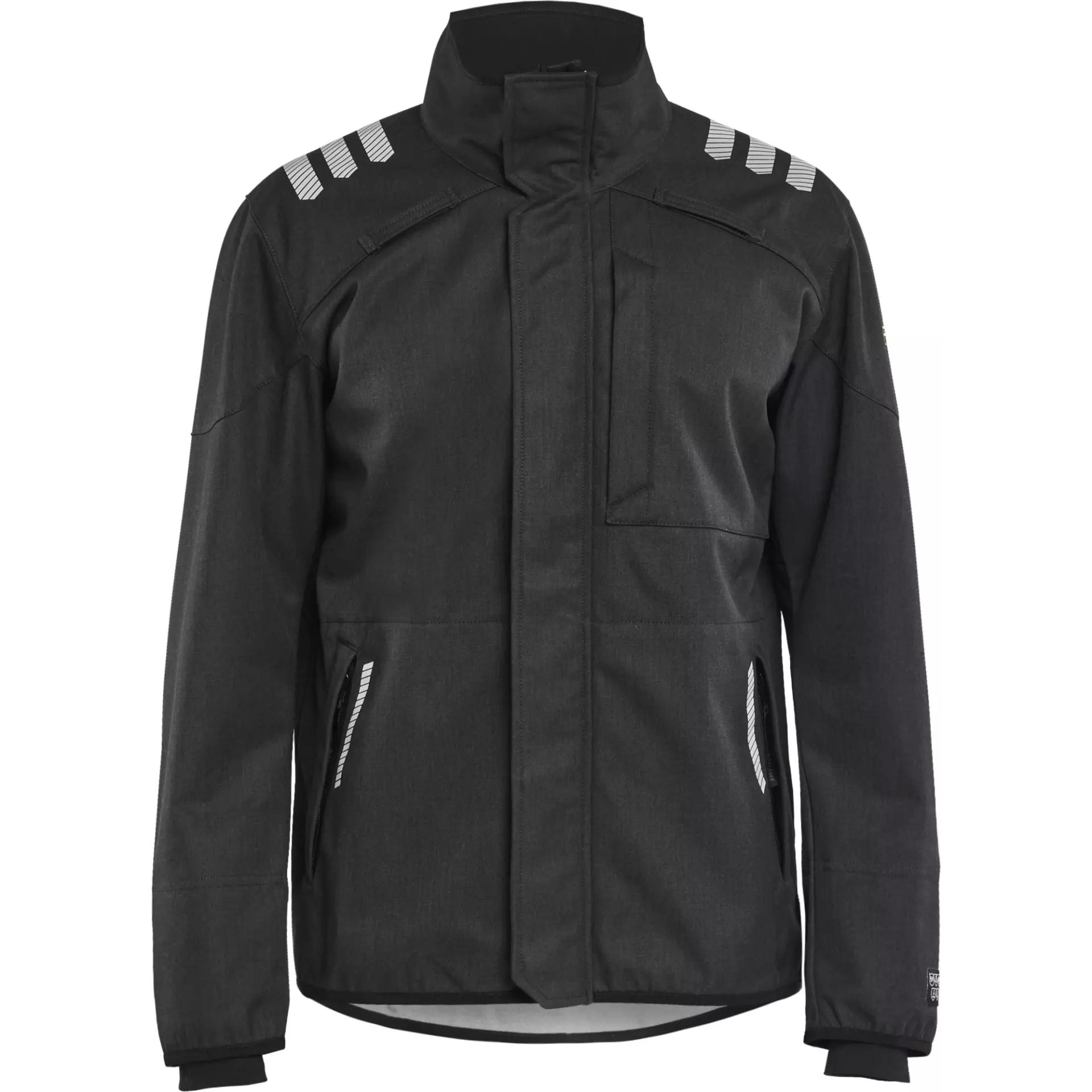 Blåkläder 444715609900, Flammhemmende Softshelljacke, Schwarz
