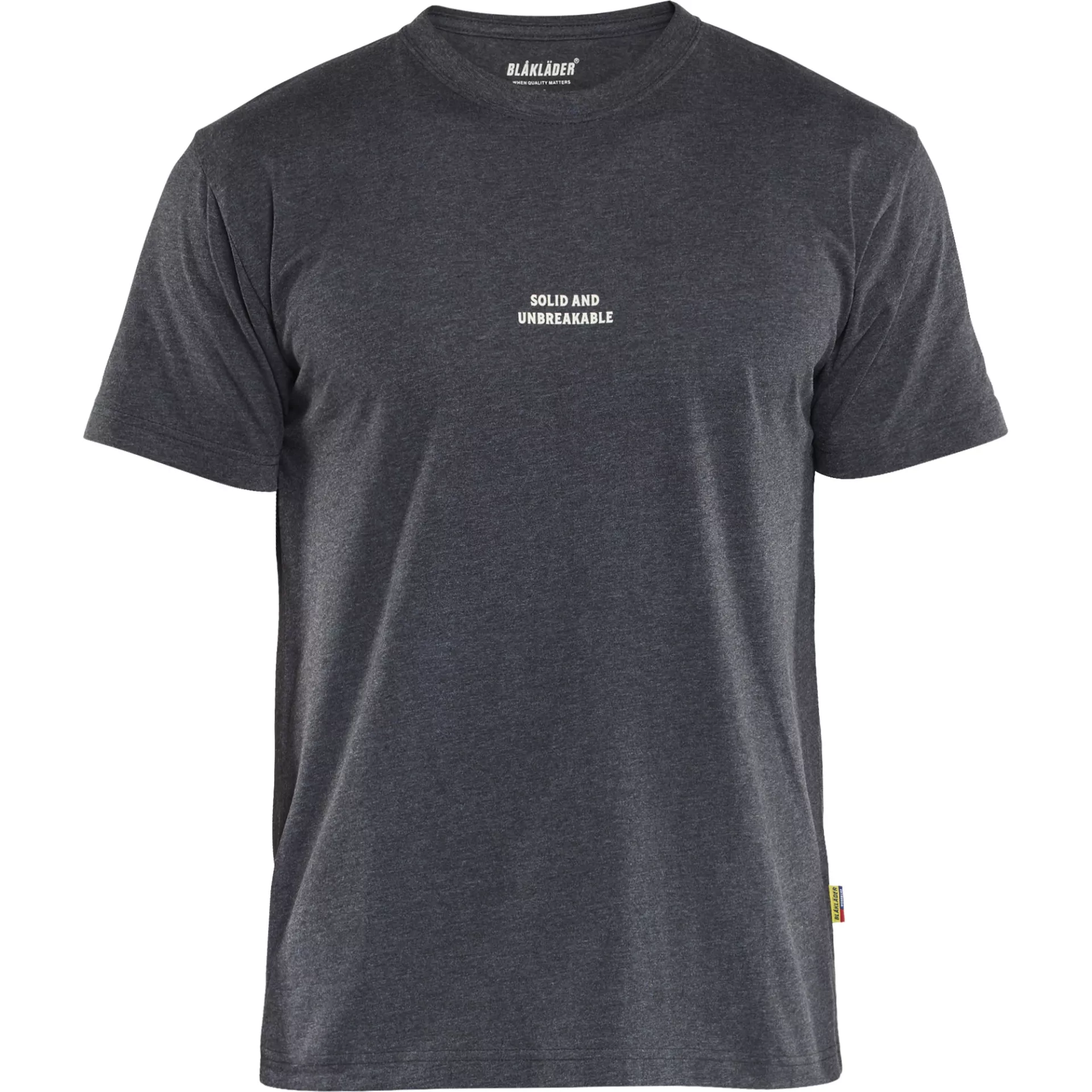 Blåkläder 942210539991, Eagle T-shirt, melerad svart, image 1