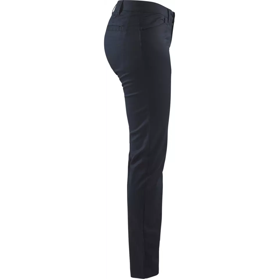 Blåkläder 716518308600, Women's Stretch Chinos, Dark Blue, image 2, gallery thumbnail