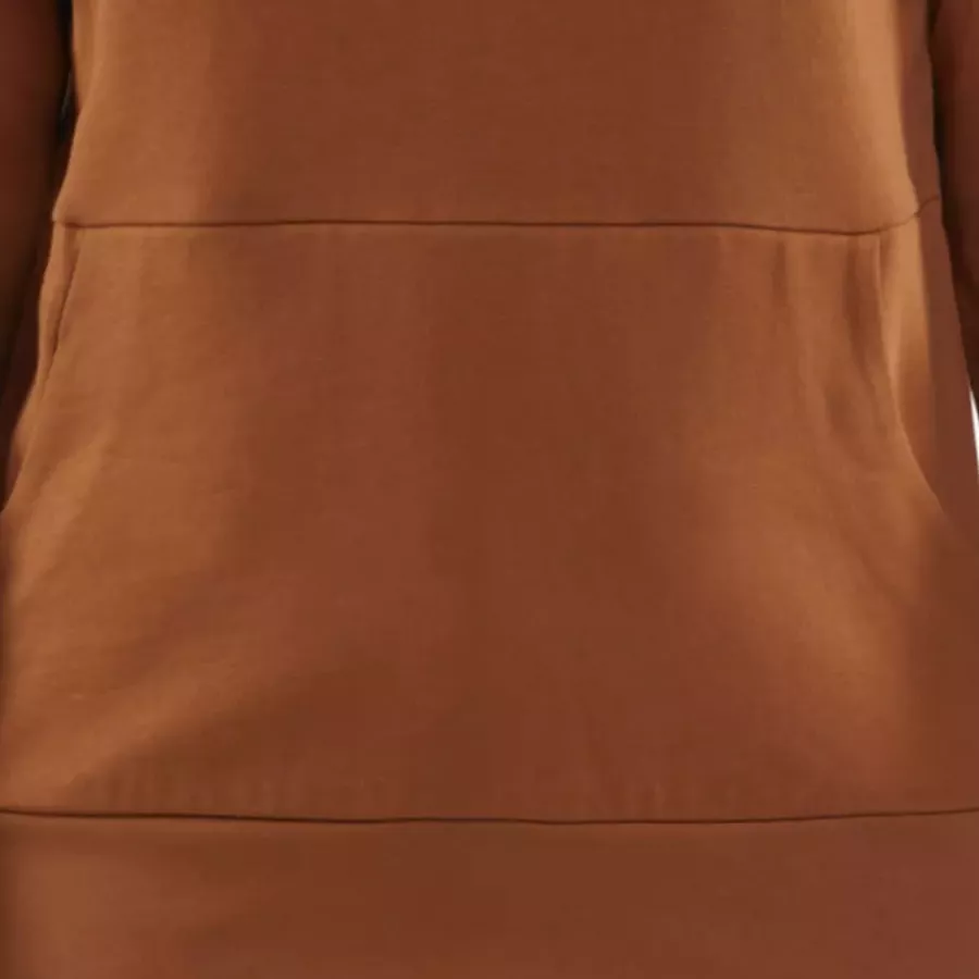 **Kangaroo Pocket** keeps your hands warm and essentials close at hand.
