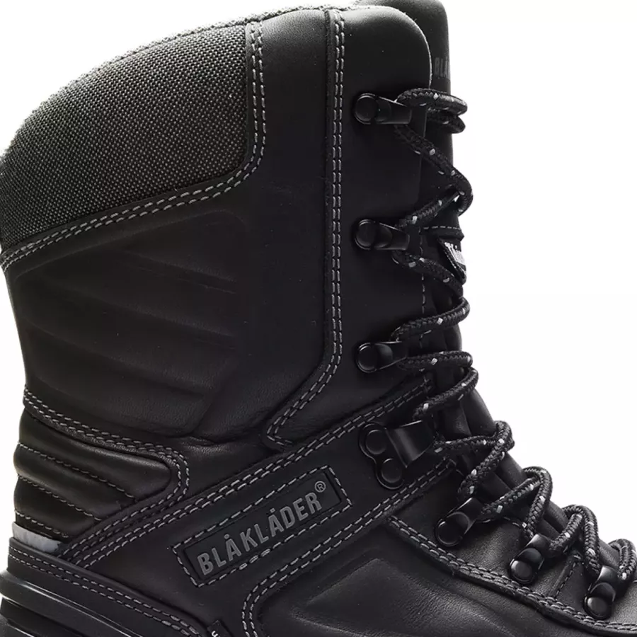 **Full Leather Upper** wraps your feet in durable, weather-resistant comfort.